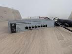 HP 1820-8G-PoE+ Switch (J9982A) – Incl. 19” rackmount beugel, Ophalen of Verzenden, Zo goed als nieuw