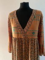 Boho Ibiza Jurk Maat M/L, Maat 38/40 (M), Bruin, Ophalen of Verzenden, Zo goed als nieuw