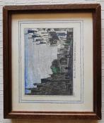 Kopergravures van Grave, ingekleurd, Antiek en Kunst, Ophalen of Verzenden