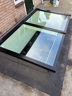 Nieuw! Hardhouten lichtstraat 180 x 82,5 cm - 2 ruiten HR++, Ophalen, Dubbelglas, Nieuw, 160 cm of meer