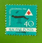 Rode kruis, Ophalen of Verzenden, Gestempeld