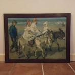 Isaac Israël, op plaat geplakt ,lijst Eiken, Ophalen