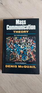 Mass Communication Theory, Ophalen of Verzenden, Zo goed als nieuw