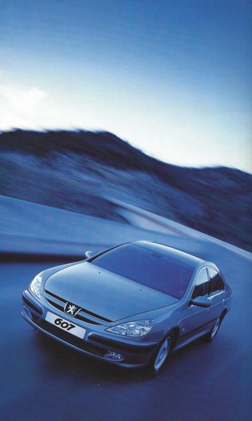 Peugeot 607 2000 Brochure pakket, Boeken, Auto's | Folders en Tijdschriften, Gelezen, Peugeot, Ophalen of Verzenden