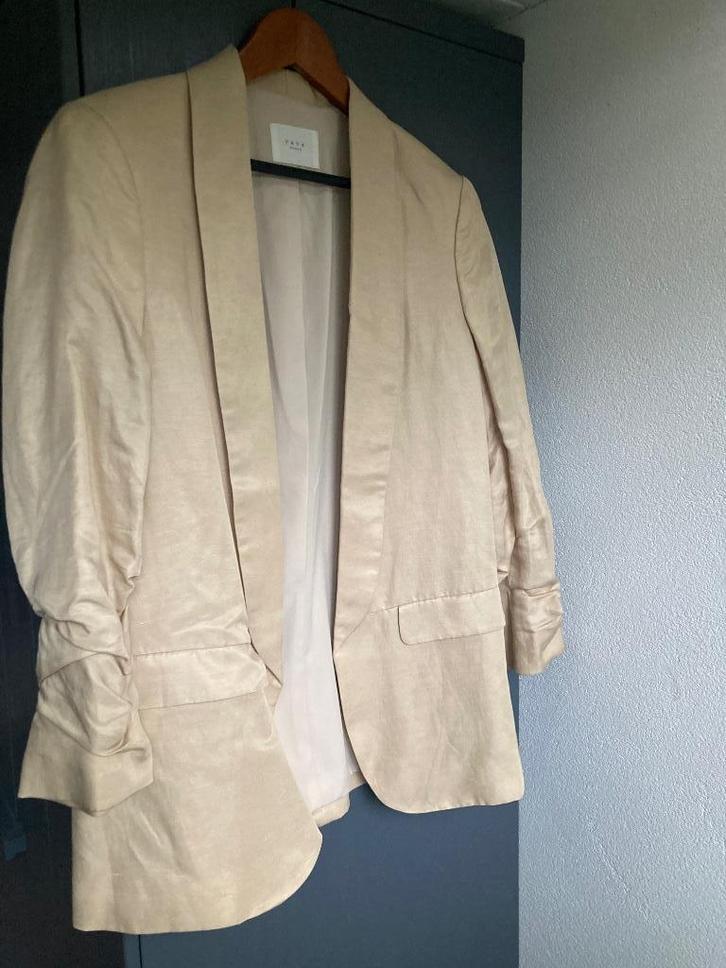 Geweldig zand/goudkleurig colbert van Yaya, maat 40, Kleding | Dames, Jasjes, Kostuums en Pakken, Zo goed als nieuw, Jasje, Maat 38/40 (M)