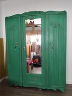 Vintage kledingkast brocante. Franse Stijl, Huis en Inrichting, Kasten | Kledingkasten, Ophalen, Gebruikt, 100 tot 150 cm, 150 tot 200 cm