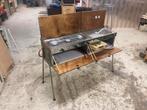 Vintage bermkeuken, Ophalen, Gebruikt, Campingtafel