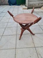 Houten Bijzettafel Afrikaanse Stijl, Ophalen, Minder dan 45 cm, Minder dan 55 cm, Gebruikt