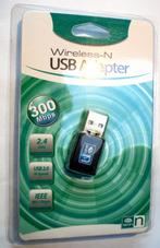 Wireless-N USB Adaptor, Verzenden, Nieuw, 128 GB
