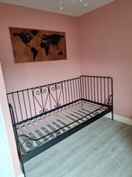 Mooi ijzeren bed, Huis en Inrichting, Slaapkamer | Bedden, Ophalen, 90 cm, Eenpersoons, Zo goed als nieuw