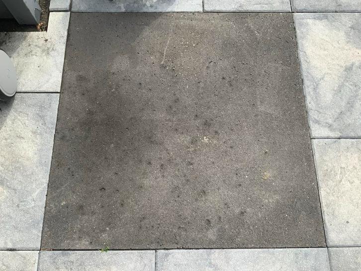 Betontegels Schellevis 100x100cm - 5 stuks, Tuin en Terras, Tegels en Klinkers, Gebruikt, Terrastegels, Beton, Minder dan 5 m²