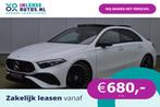 Mercedes-Benz A-klasse 180 AMG Limo Night Edition1 AUT7 2023, Auto's, Mercedes-Benz, Automaat, 136 pk, Gebruikt, Wit