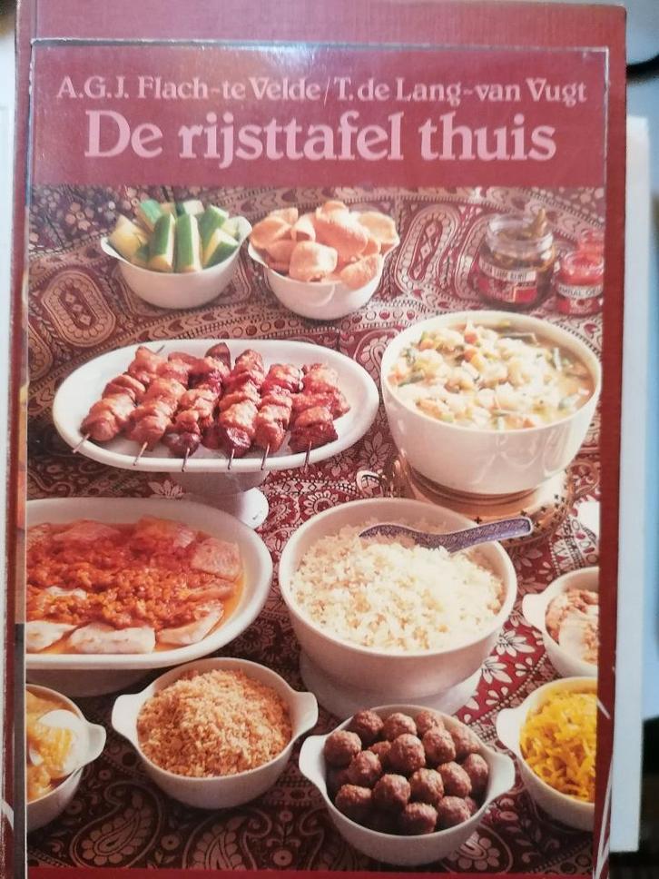 De rijsttafel thuis Indonesische Chinese gerechten INDISCHE, Boeken, Overige Boeken, Zo goed als nieuw, Ophalen of Verzenden