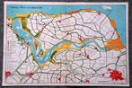 ## Kaart Veerse Meer en omgeving / Begin jaren'60 /Zeldzaam, Gelezen, Ophalen of Verzenden, Landkaart, 1800 tot 2000