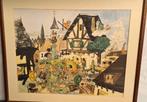 Originele tekening van Erik Vandemeulebroucke, 1975, Ophalen of Verzenden, Gebruikt, Overige typen