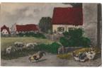 Cor-252   Boerderij  Kippen en Schapen, Verzenden, 1920 tot 1940, Ongelopen, Sterren en Beroemdheden