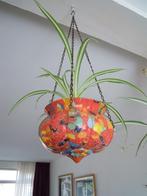 Art Deco glazen plantenhanger, Antiek en Kunst, Antiek | Glas en Kristal, Ophalen of Verzenden