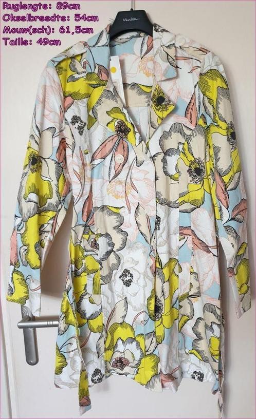 TRANSFER retro zomerjas maat L nieuw/kaartjes, Kleding | Dames, Jassen | Zomer, Nieuw, Maat 42/44 (L), Overige kleuren, Ophalen of Verzenden