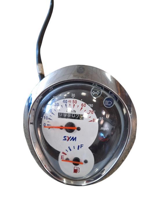 Teller tellerset cockpit origineel Sym Mio, Fietsen en Brommers, Brommeronderdelen | Scooters, Gebruikt, Ophalen of Verzenden