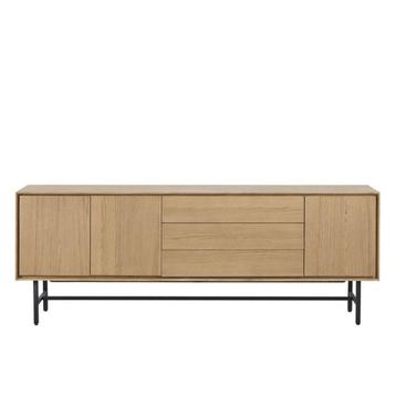 Haluta - Dressoir Belvio - 205x42x75 - Naturel beschikbaar voor biedingen