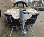 Mooie Complete Sunrise 500 sloep, 50pk, Trailer, Buiskap, Benzine, Buitenboordmotor, Polyester, Ophalen of Verzenden