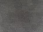 Kvadrat Febrik Razzle Dazzle lichtgrijs op zwart; meubelstof, Wol, 120 cm of meer, Ophalen of Verzenden, Grijs