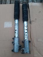 Set voorvork onderpoten, schijfrem, 1 beugel punt afgebroken, Fietsen en Brommers, Brommeronderdelen | Kreidler, Ophalen of Verzenden