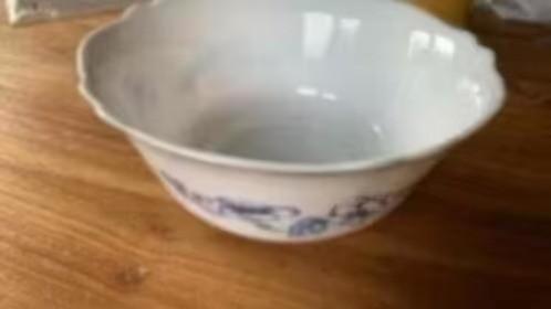 Arcopal retro schaal blauwe bloem, Verzamelen, Retro, Huis en Inrichting, Ophalen of Verzenden