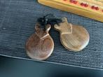 Houten Castagnetten, Ophalen of Verzenden, Gebruikt