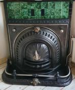 Antieke Engelse houthaard houtkachel haard kachel, Ophalen, Gebruikt, Houtkachel, Vrijstaand