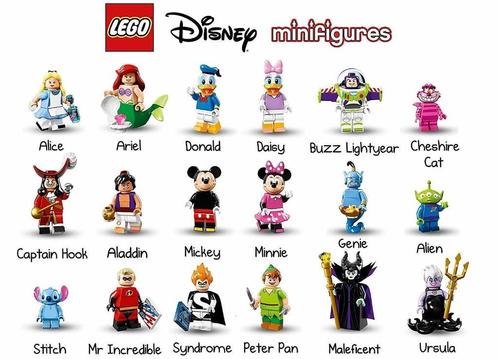 NIEUW: Lego 71012 minifigures serie Disney 1, Kinderen en Baby's, Speelgoed | Duplo en Lego, Nieuw, Lego, Complete set, Verzenden