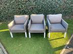 3 mooie buitenstoelen, Ophalen, Zo goed als nieuw, Textileen