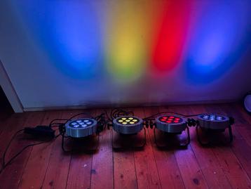 Showtec compact par, ledlamp RGB  (in grijs en zwart) beschikbaar voor biedingen
