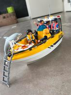 Playmobil reddingsboot, Complete set, Ophalen of Verzenden, Zo goed als nieuw