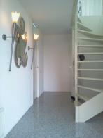 Nollet toorts wandlampen (set van 2), Huis en Inrichting, Ophalen of Verzenden, Zo goed als nieuw, Glas, Kasteel