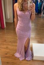 GALA glitterjurk slipdress paars Zena, DreamDresses, Kleding | Dames, Gelegenheidskleding, Galajurk, Verzenden, Paars, Maat 36 (S)