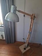 Industriële Staande Lamp - ZGAN, Huis en Inrichting, Lampen | Vloerlampen, Ophalen, 100 tot 150 cm, Zo goed als nieuw, Metaal