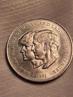 Herdenkingsmunt Huwelijk Charles en Diana 1981 (#29d), Postzegels en Munten, Penningen en Medailles, Ophalen of Verzenden, Overige materialen