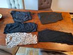 Korte broeken / legging positiekleding zgan, maat L, Ophalen of Verzenden, Zo goed als nieuw, Blauw, Broek of Spijkerbroek