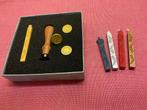Lakzegel set met extra wax staafjes, Ophalen of Verzenden, Zo goed als nieuw