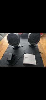 SteelSeries Arena 3 Speakers – licht gebruikt – handleiding, Computers en Software, Pc speakers, Ophalen of Verzenden, Zo goed als nieuw