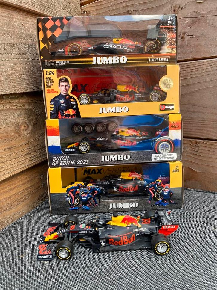 Max verstappen Jumbo autos / RedBull, Verzamelen, Automerken, Motoren en Formule 1, Nieuw, Formule 1, Ophalen