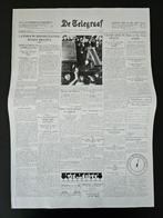 afdruk van historische voorpagina Telegraaf van 24-5-1934, Ophalen of Verzenden, 1920 tot 1940, Nederland, Knipsel(s)