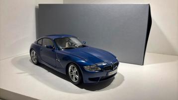Bmw z4m coupe bleu Kyosho 1.18 beschikbaar voor biedingen