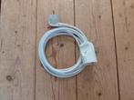 Stroomkabel verlengkabel verlengsnoer - 3 Meter - Wit, Ophalen of Verzenden, Zo goed als nieuw, Kabel of Snoer