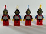 LEGO CASTLE  MINIFIGURES RIDDERS UIT SET 6080-6073 LEGOLAND, Ophalen of Verzenden, Zo goed als nieuw, Losse stenen, Lego