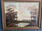 Landschapsschilderij CornelisGroeneveld, Antiek en Kunst, Kunst | Schilderijen | Klassiek, Ophalen
