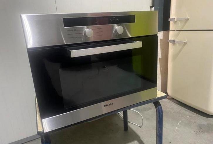 Miele combimagnetron in super nette staat!, Witgoed en Apparatuur, Magnetrons, Zo goed als nieuw, Inbouw, Ophalen