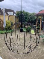 Zwaar metalen draadlamp, 50 tot 75 cm, Ophalen of Verzenden, Zo goed als nieuw, Draadlamp