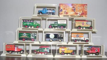 12x Biervracht auto's Unieke collectors verzameling metaal beschikbaar voor biedingen